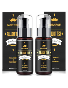 Kit Cuidado Barba FULLLIGHT TECH - Champú Aceite Argán 190g