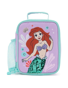 Caja de Almuerzo Aislada Disney Store Ariel con Lentejuelas