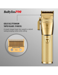 Cortadora de Cabello BaBylissPRO FX870NG Oro Profesional 2