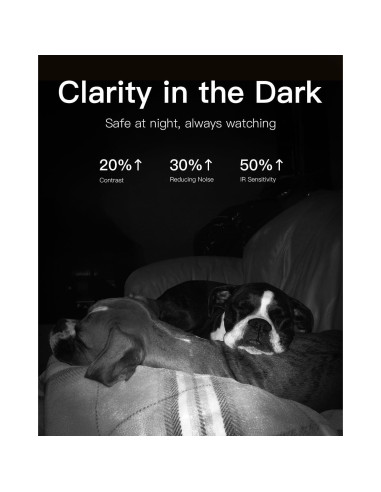 Cámara VIMTAG 2.5K 4MP WiFi 360 para Seguridad Interior