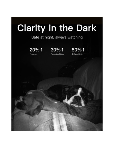 Cámara VIMTAG 2.5K 4MP WiFi 360 para Seguridad Interior