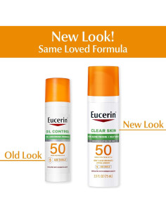 Eucerin Sun Clear Skin Loción Solar Facial SPF 50 - 74 ml 2
