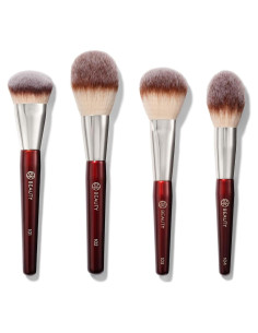 Juego de Brochas BK BEAUTY 4 Piezas para Maquillaje