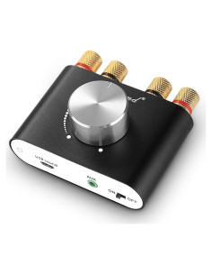 Amplificador Nobsound Mini Bluetooth 5.0 100W Hi-Fi 2.0