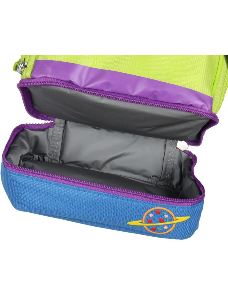 Caja de Almuerzo Aislada Toy Story Alienígena 3D Doble Compartimento