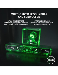 Razer Leviathan V2 Barra de Sonido con Subwoofer 4.35kg 2