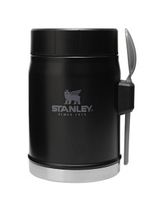 Tarro de Comida Aislado Stanley 414 ml con Espork Negro