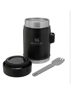 Tarro de Comida Aislado Stanley 414 ml con Espork Negro 2