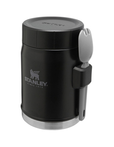 Tarro de Comida Aislado Stanley 414 ml con Espork Negro