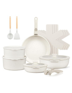 Juego de Ollas y Sartenes KOCH SYSTEME CS 17 Piezas Antiadherente