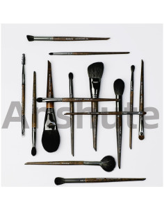 Juego de Pinceles de Maquillaje Anshute 14 Piezas Pelo Natural 2
