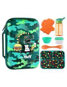 Juego de Bolsa de Almuerzo Dinosaurio BDBKYWY 4 Piezas Aislada