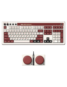 Teclado Mecánico 8Bitdo Fami 108 Teclas Bluetooth USB-C