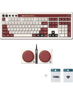 Teclado Mecánico 8Bitdo Fami 108 Teclas Bluetooth USB-C 2