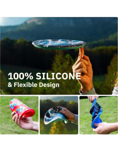 Disco Volador Waboba Wingman Pro Silicona Tundra 21cm 2