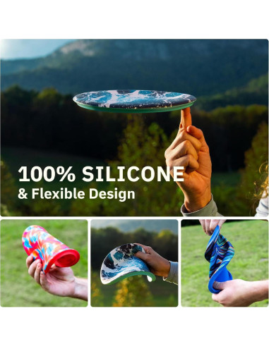 Disco Volador Waboba Wingman Pro Silicona Tundra 21cm