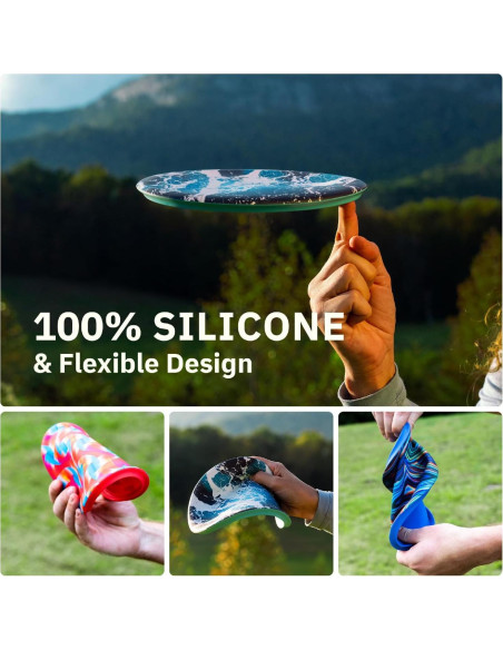 Disco Volador Waboba Wingman Pro Silicona Tundra 21cm