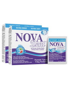 Limpiador de Dentaduras Novadent iP6 26 Sobres 6 Meses