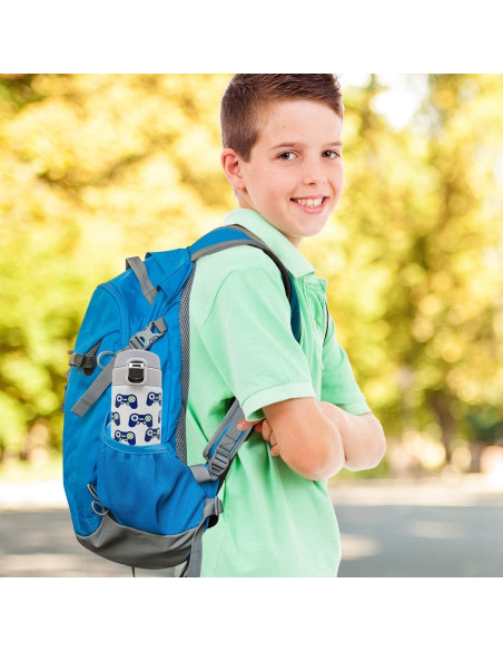 Botella de Agua Aislada L Lifetime para Niños 473ml Videojuego