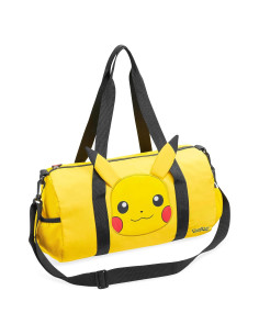 Bolsa de Deporte Pokemon Amarillo 3D Orejas 38x18.5x22cm