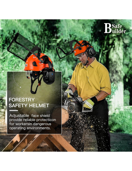 Casco de Seguridad SAFEBUILDER CR08 con Auriculares Bluetooth Casco de Seguridad SAFEBUILDER CR08 con Auriculares Bluetooth