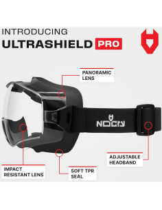 Gafas de Seguridad NoCry sobre Gafas - Resistencia UV y Antiempañante 2