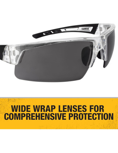 Gafas de Seguridad DEWALT DPG100T-2D - Lente Ahumada UV