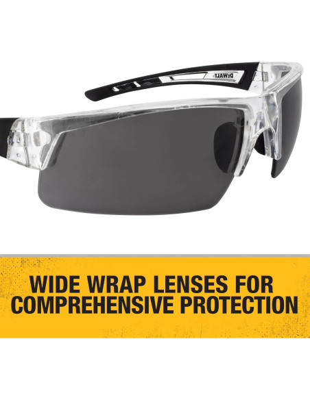 Gafas de Seguridad DEWALT DPG100T-2D - Lente Ahumada UV