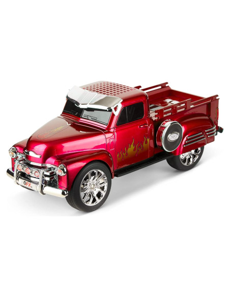 Altavoz Bluetooth QFX BT-1953 Rojo 3" con FM y LED