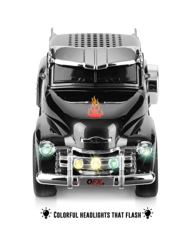 Altavoz Bluetooth QFX BT-1953 Rojo 3" con FM y LED