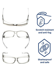 Gafas de Seguridad Drger X-pect 2400 Antivaho y UV 2