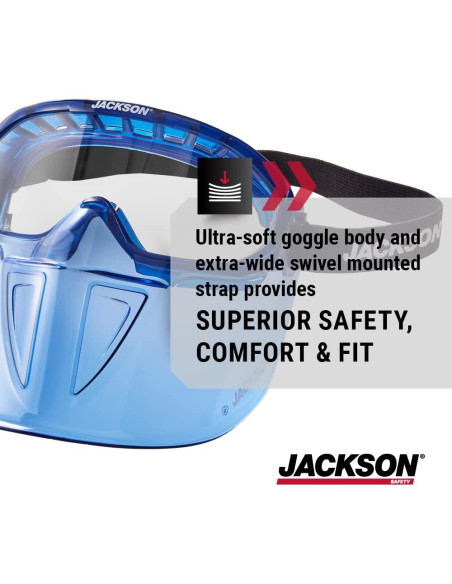 Gafas de Seguridad Jackson Safety GPL500 - Lente Clara Antivaho Gafas de Seguridad Jackson Safety GPL500 - Lente Clara Antivaho