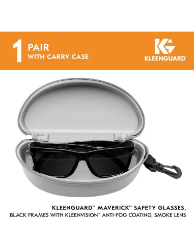 Gafas de Seguridad KleenGuard V30 Maverick Lentes Ahumados