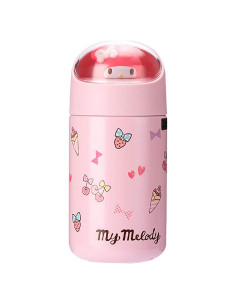 Botella de Agua Anime POYIPI 280ml Acero Inoxidable Rosa