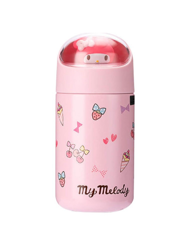 Botella de Agua Anime POYIPI 280ml Acero Inoxidable Rosa