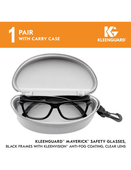 Gafas de Seguridad KleenGuard V30 Maverick Lentes Claros