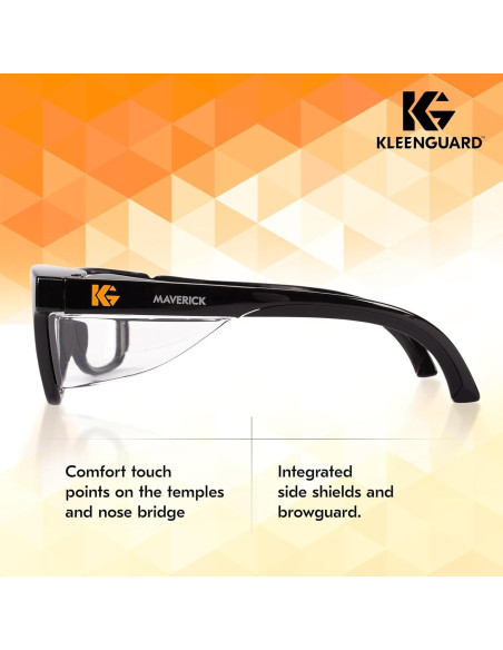 Gafas de Seguridad KleenGuard V30 Maverick Lentes Claros
