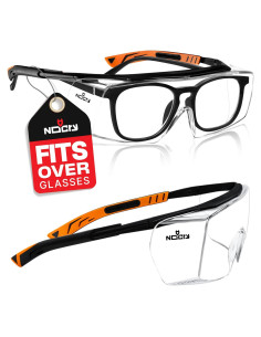 Gafas de seguridad NoCry OverSpecs+ con protección UV y ajuste