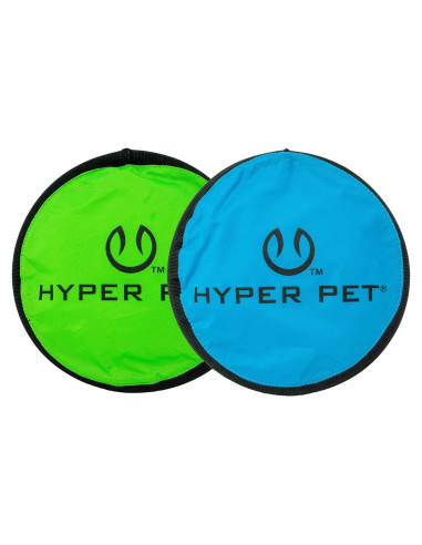Disco Volador para Perros Hyper Pet 22,86 cm Paquete de 2