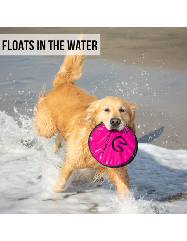 Disco Volador para Perros Hyper Pet 22,86 cm Paquete de 2