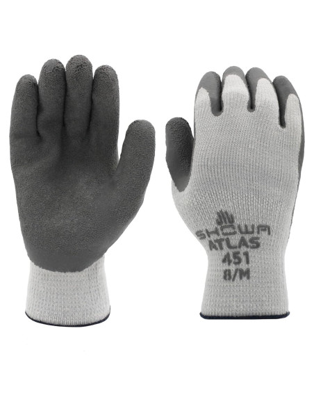 Guante de Trabajo SHOWA 451 Grande Aislado con Caucho