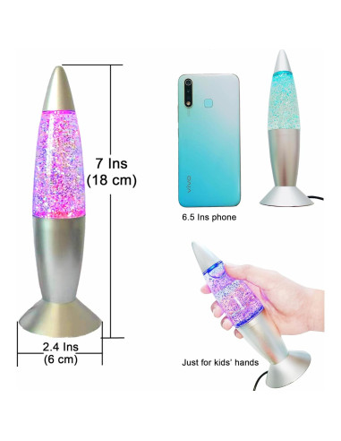 Lámpara LED de Movimiento Docomín 18 cm - Cambio de Colores