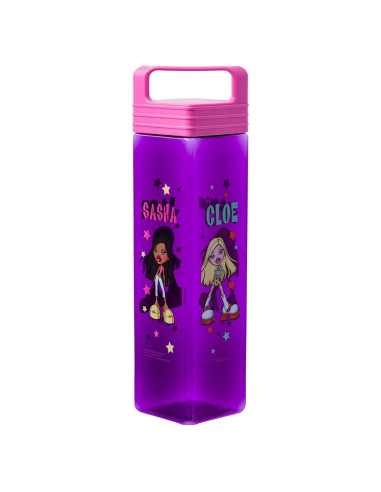 Botella de Agua Cuadrada Silver Buffalo Bratz 739 ml