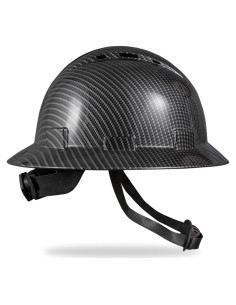 Casco SRSAFETY Fibra de Carbono Ajustable Negro 6 Puntos