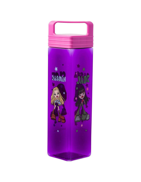 Botella de Agua Cuadrada Silver Buffalo Bratz 739 ml