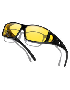 Gafas de Visión Nocturna SODQW Polarizadas Amarillas