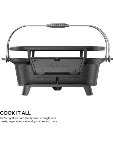 Parrilla Portátil Everdure de Hierro Fundido 10,99 kg
