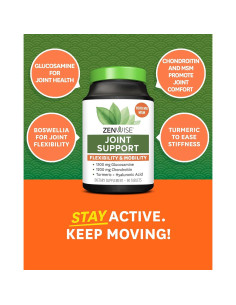 Suplemento Articular Zenwise Health 90 CT - Glucosamina, Condroitina y MSM 2