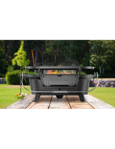 Parrilla Portátil Everdure de Hierro Fundido 10,99 kg