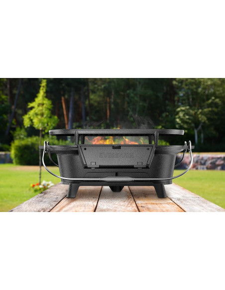 Parrilla Portátil Everdure de Hierro Fundido 10,99 kg